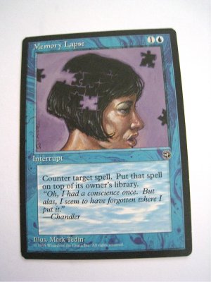 Memory Lapse 1 & 2 Homelands Magic the Gathering FREE SHIPPING