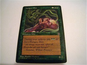 Hungry Mist 1 & 2 Magic Cards FREE SHIPPING