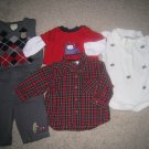 8pc 3 - 6m BABY BOY WINTER CLOTHING LOT  free shipping