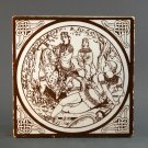 Victorian Tile, Pelleas and Etarre by John Moyr Smith for Minton