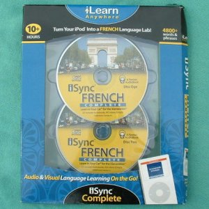French Language 2 CDs Sync French Complete - New Condition