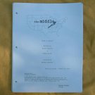 "THE MIDDLE" TV Show Script 44 Pages Patricia Heaton 2010-11 Season