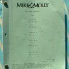 "MIKE & MOLLY" TV Show Script 52 Pages 2012-13 Season