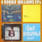 Robbie Williams 4 EP CDs Tripping Feel Radio Madonna ♫ NEW & Unplayed (of Take That) Robbie Williams 4 EP CDs Tripping Feel Radio Madonna ♫ NEW & Unplayed (of Take That)