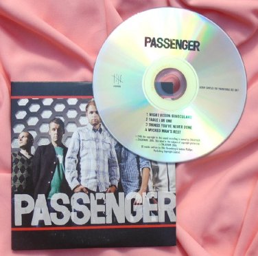 PASSENGER CD "Night Vision" "Table" "Wicked" 2006 4 Songs NEW & Unplayed