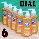 6 DIAL Complete Antibacterial Gold Liquid Hand Soap 7.5 oz. each - NEW 6 DIAL Complete Antibacterial Gold Liquid Hand Soap 7.5 oz. each - NEW