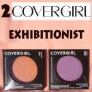 2 COVERGIRL Exhibitionist Eye Shadows #100 Vibin' #110 Poppin' - NEW