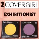 2 COVERGIRL Exhibitionist Eye Shadows #100 Vibin' #115 Get After It - NEW