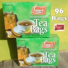 Lieber's Decaffeninated Tea Bags 2 Boxes, 96 Bags, Kosher Parve - NEW & Sealed Lieber's Decaffeninated Tea Bags 2 Boxes, 96 Bags, Kosher Parve - NEW & Sealed