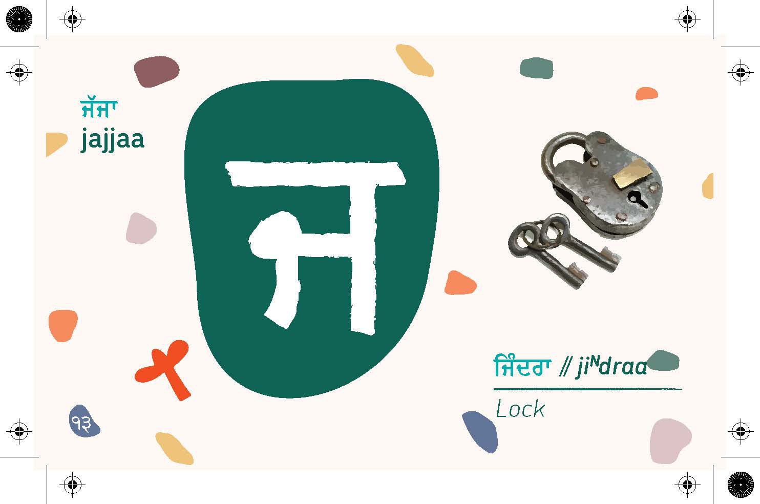 ਗੁਰਮੁਖੀ ਸਿਖਲਾਈ ਪੱਤੇ Gurmukhi Learning Flash Cards