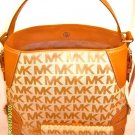 Micheal Kors Bookville Jacquard Large Hobo w/ Matching Wallet