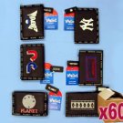 60 x Assorted Sports Wallets with Embroidery