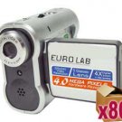 80 x Eurolab 4.0MP Digital Video Camera - 4X Digital Zoom