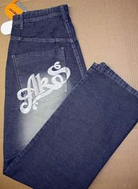 12 Mens Akademiks Designer Black Jeans