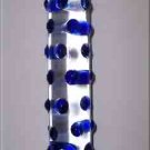 Love Bump Wand - Blue Pyrex Dildo