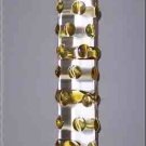 Love Bump Wand - Amber Pyrex Dildo