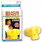 Buck Shot Toys Stroker - Yellow Anal Pocket Pal