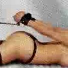 Leather and Chain Wrist to Ankle Restraints