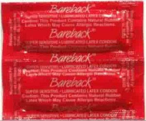 BAREBACK CONDOMS 1000 PCS