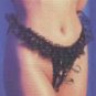 Playtime - Black and Gold Lame Panties