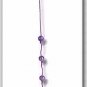 Acrylite Anal Beads - Small - Purple