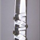 Twisty Wand - Clear Glass Dildo