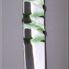 Twisty Wand - Green Pyrex Glass Dildo