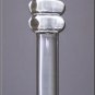 Color Tip Ripple Wand - Blue Pyrex Glass Dildo