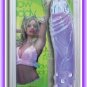 Glow Daddy Studded Liquid Filled Glass Dildo
