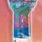 7' Colorful ANALIZERS Glass Dildo