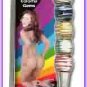 Rainbow Magical Wands 9" G-Spot/Prostate Glass Dildo