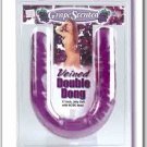 DBL Dong-Veined Grape Double Head Dildo