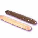 Ivory Duo 12" Smooth Double Dong Double Head Dildo