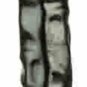 Thick Veined Double Header 18" Black Double Head Dildo