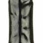 JR. Veined DBL Header - Black 12" Double Head Dildo