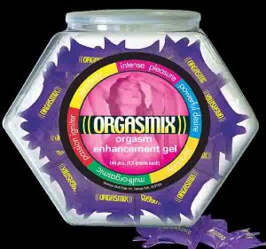 Orgasmix Lube Orgasm Enhancement Gel Pillow Packs 144pcs