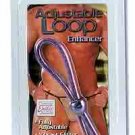 Loop Enhancer Adjustable Cock Ring Purple Glitter
