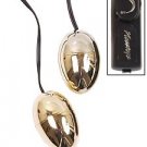 Dual Sex Vibrating Eggs Gold - NW16741