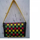 Black Rasta Handbag (Woven)