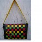 Black Rasta Handbag (Woven)