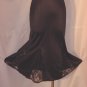 Slip Viva La Difference Black lace Vintage Half Slip lace inserts. SLA