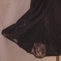 Slip Viva La Difference Black lace Vintage Half Slip lace inserts. SLA