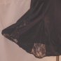 Slip Viva La Difference Black lace Vintage Half Slip lace inserts. SLA