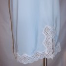 Lady Lynne Slip Lovely robins egg blue vintage slip.   S L A