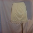 Vassarette Slip  Vintage slip yellow half slip Small waist 22. (S L A)