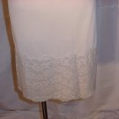 Sandstone half slip Vintage exquisite lace hemmed slip Pillow Tab. (S L A)