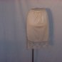 Vanity Fair Small cafe au lait half slip Vintage lacy slip antron nylon III (S L A)