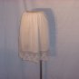 Vanity Fair Small cafe au lait half slip Vintage lacy slip antron nylon III (S L A)
