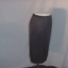 Vassarette half slip Black slip with Sequin Waistband Fringed Hem (S L A)