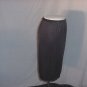 Vassarette half slip Black slip with Sequin Waistband Fringed Hem (S L A)
